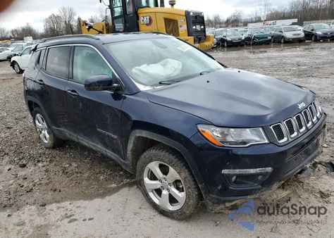 2018 Jeep Compass Latitude from USA, damaged, VIN 3C4NJDBB7JT262000